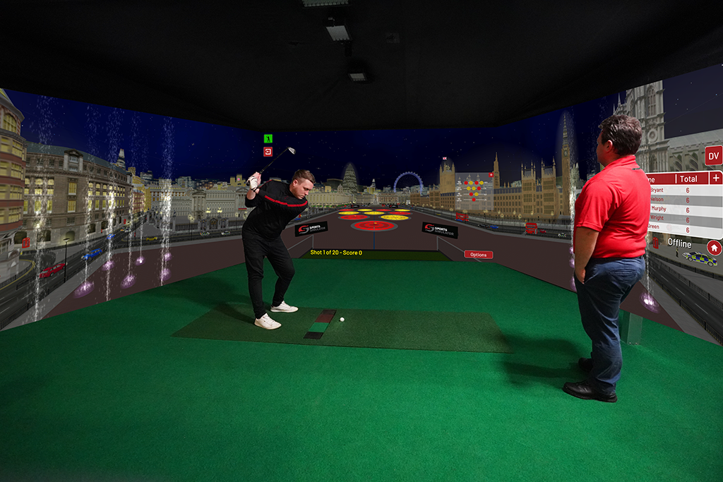 Contest Golf Simulator Target Golf Sim Sports Simulator